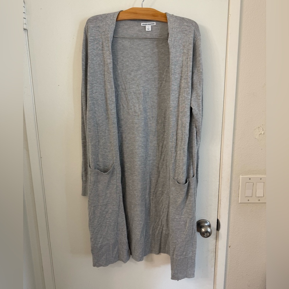 Amazon Essentials Grey Cardigan